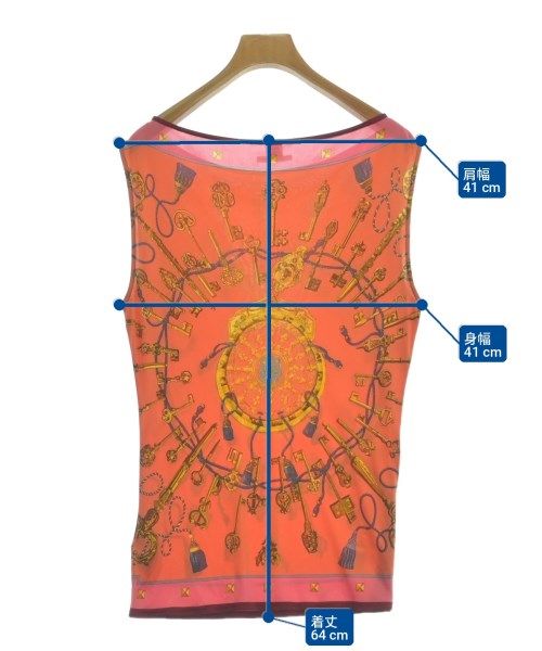 Hermes Blouses Orange — view 6
