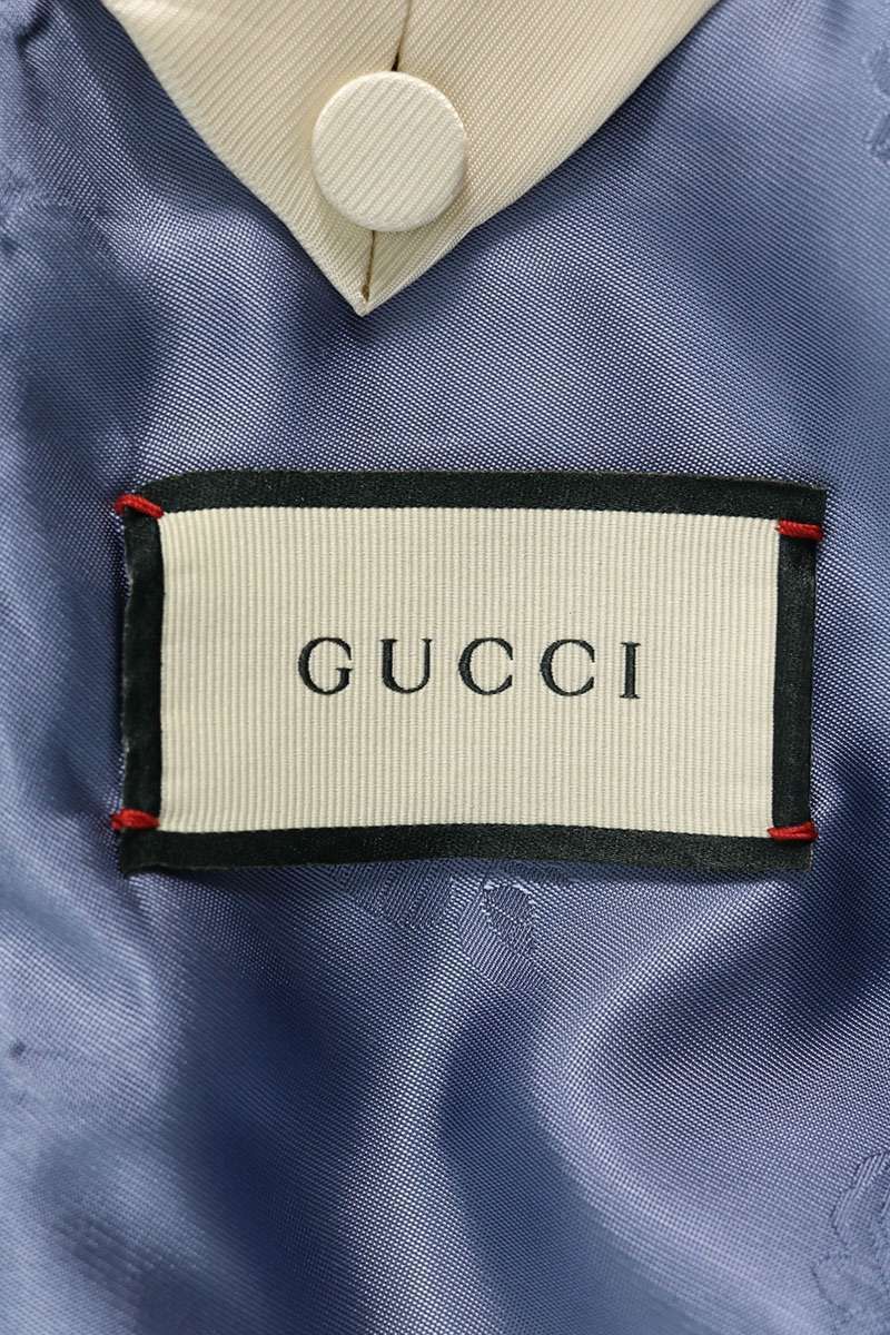 Gucci Velvet Tailored Jacket 44 — view 3