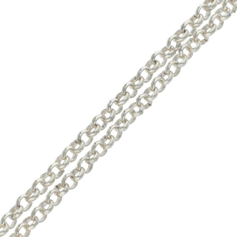 Chrome Hearts Neckchain Roll Chain Silver Necklace — view 5