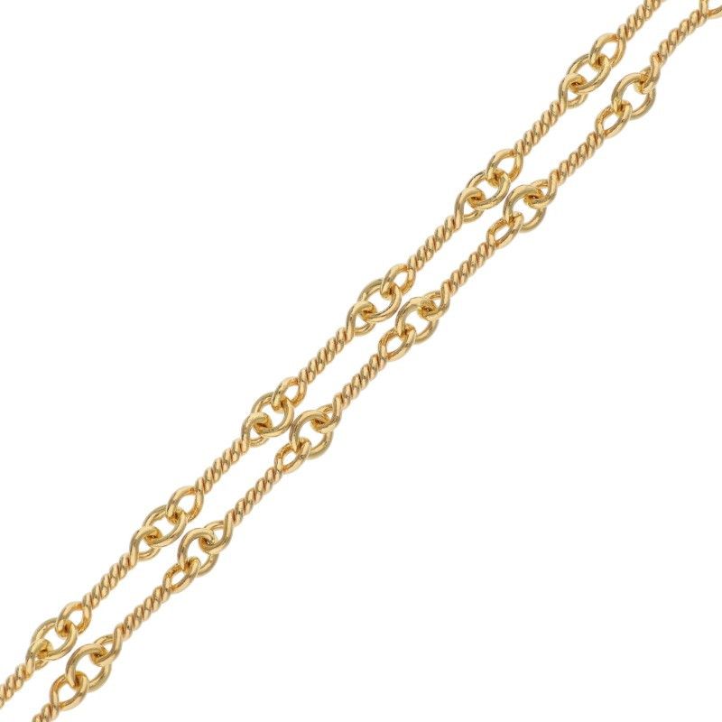 Chrome Hearts Neckchain Twist Chain Gold Necklace — view 5