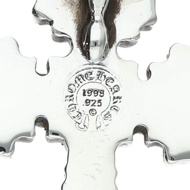 Chrome Hearts Filig Cross Xsm Bale Filigree XS Bail Silver Pendant — view 3