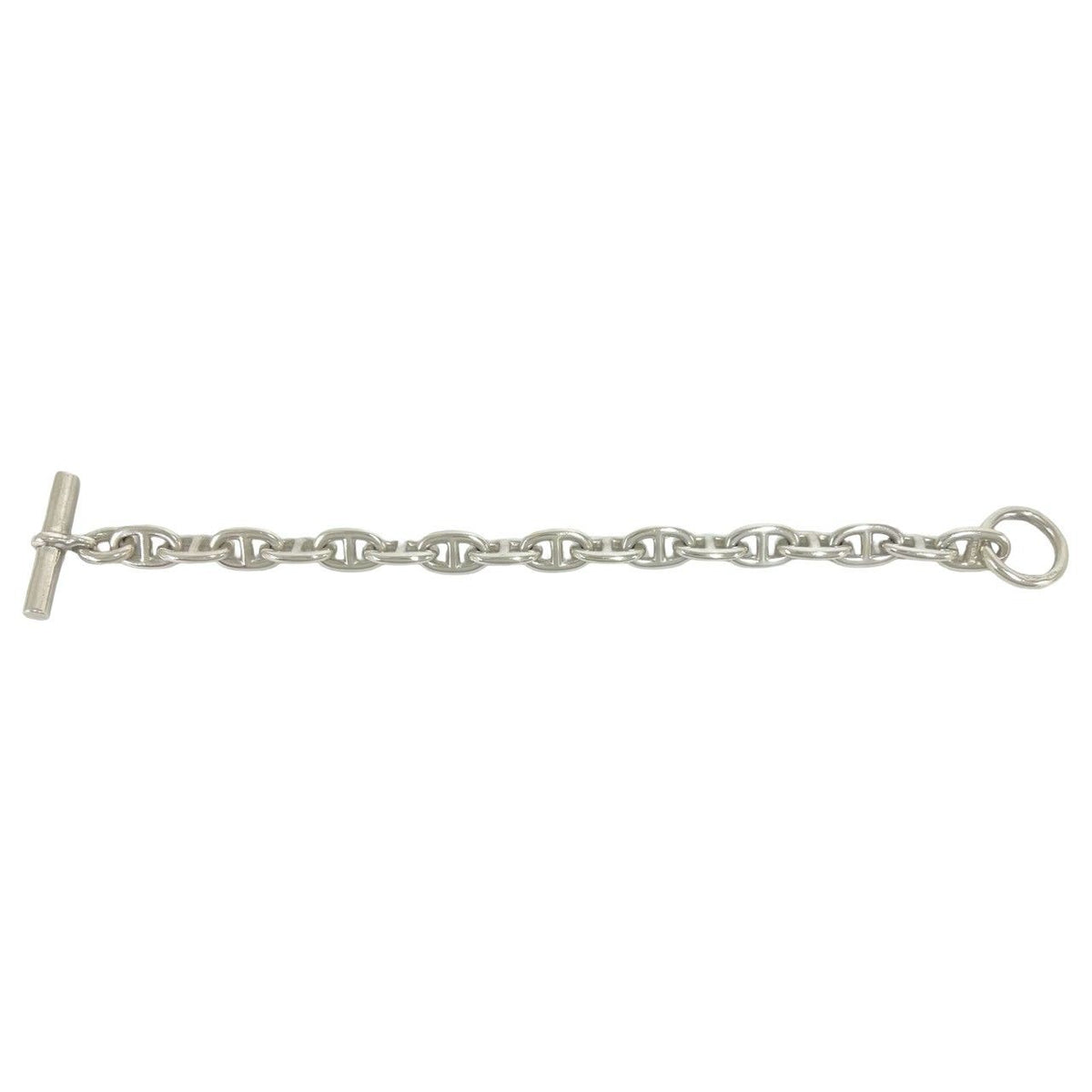 Hermes Chaine D'ancre MM 17 Links Martin Margiela Era Bracelet 925 Sterling — view 6