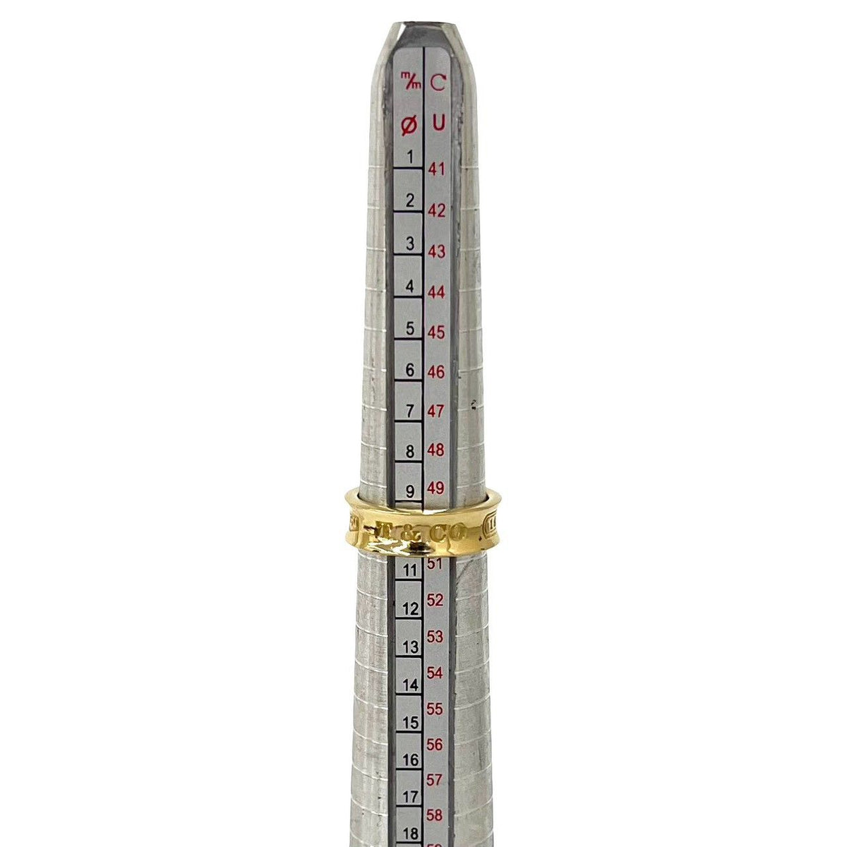 Tiffany & Co Narrow Ring Yellow Gold — view 7