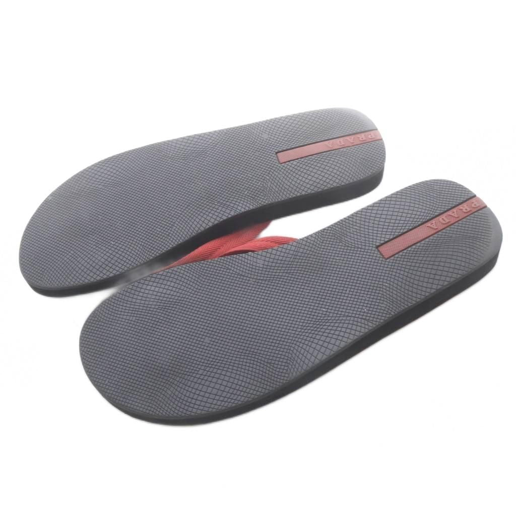 Prada Sandals Beach Black 8 — view 8