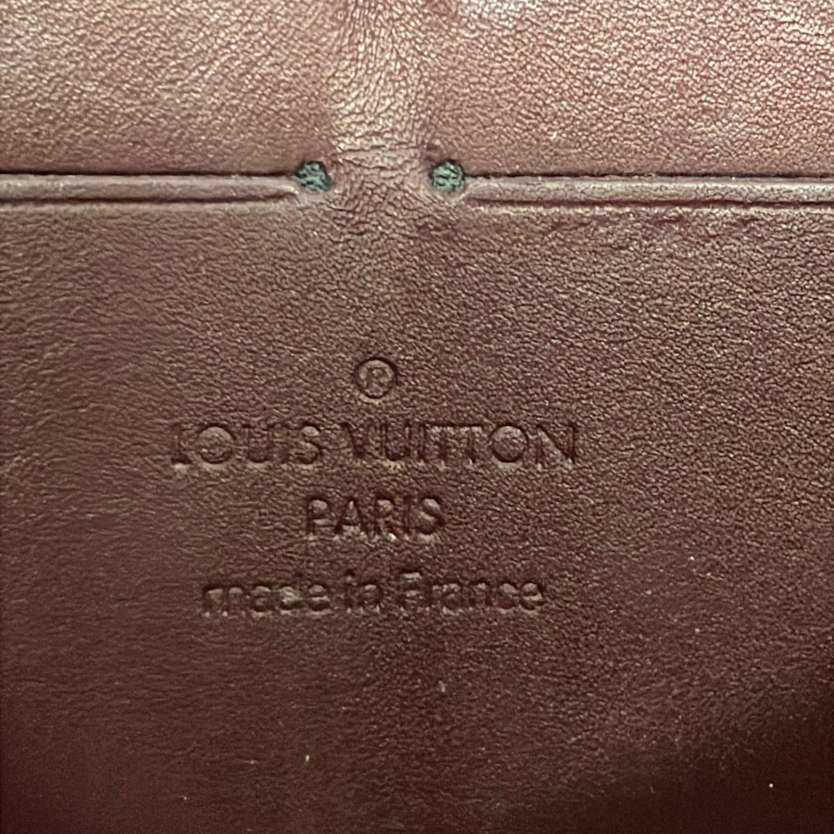 Louis Vuitton Wallet Monogram Vernis Zippy Rouge Fauvist Leather — view 5