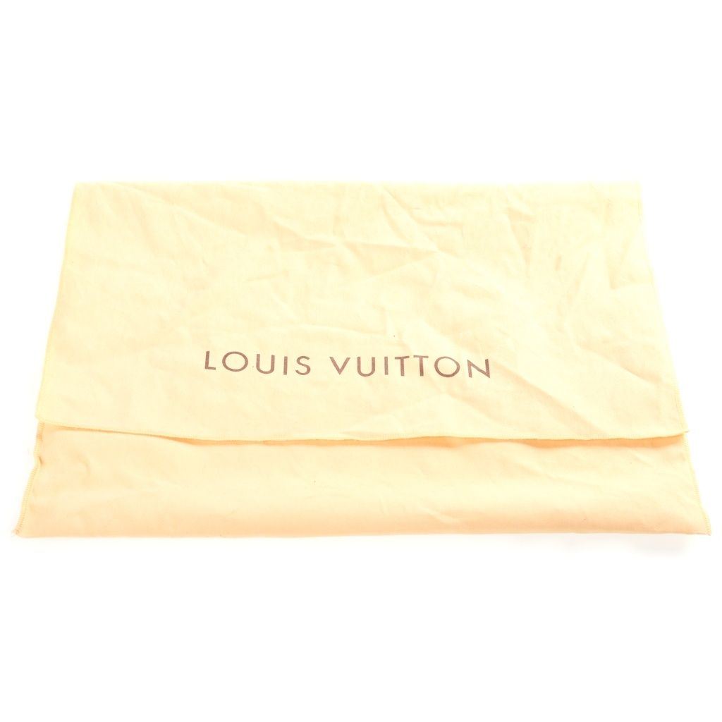 Louis Vuitton Damier Bloomsbury PM Shoulder Bag Brown Leather — view 8