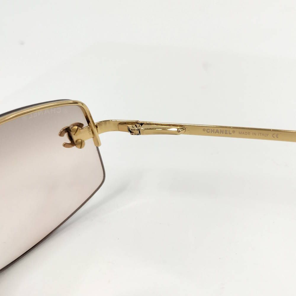 Chanel Sunglasses 130 CC Logo Rhinestone Eyewear — view 8