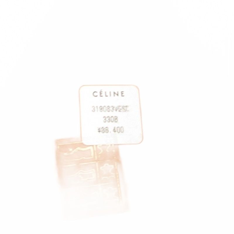 Celine Pointed Toe Flat Pumps Patent Leather Brown — view 6