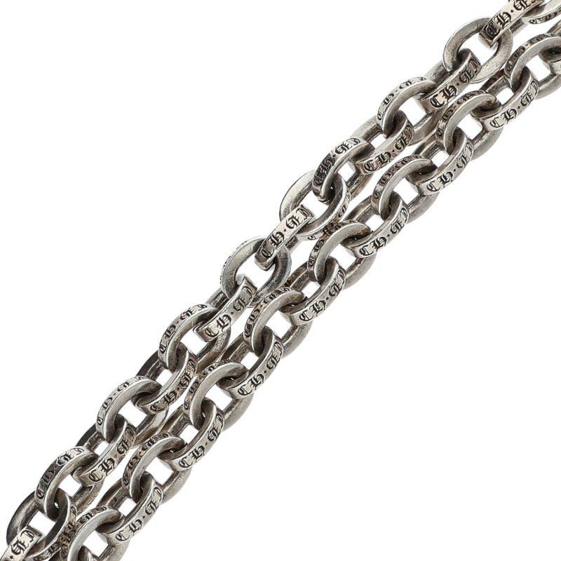 Chrome Hearts Paper Chain 20 Silver Necklace — view 5