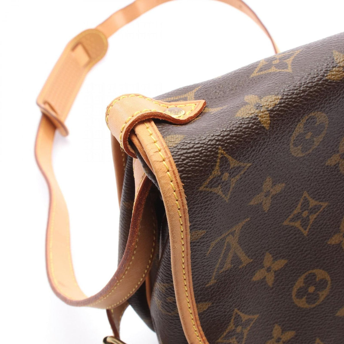 Louis Vuitton Shoulder Bag Saumur 30 Monogram Leather — view 8