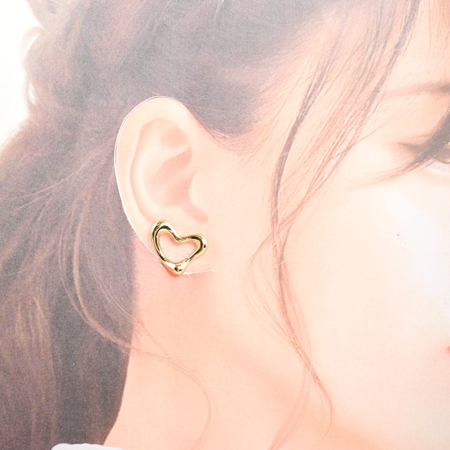 Tiffany & Co Earrings Open Heart — view 5
