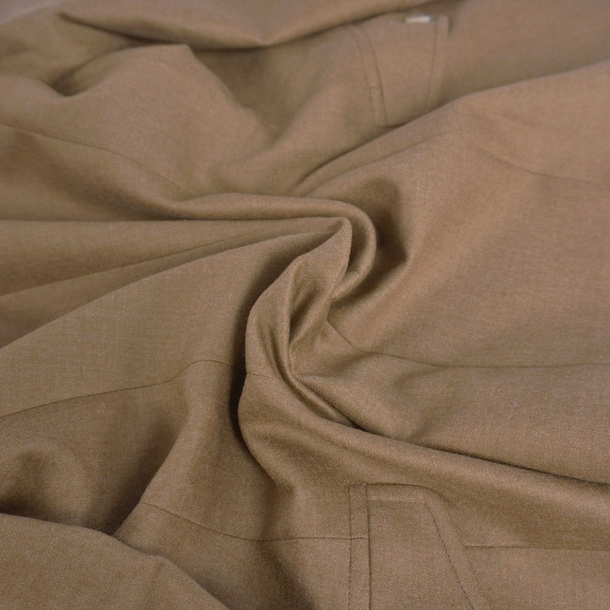 Hermes Gaultier Era Tailored Jacket Blazer Wool Brown 34 — view 8