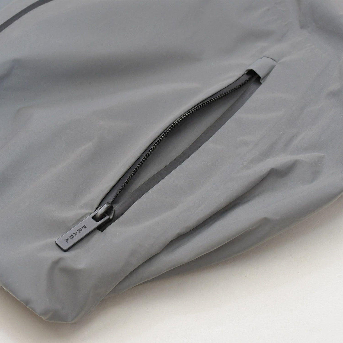 Prada Jacket Linea Rossa Reflective Gray Black Red — view 8