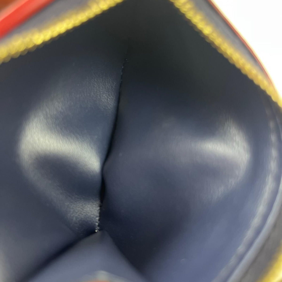 Louis Vuitton Trifold Wallet Portefeuille Victorine Monogram Empreinte Navy — view 8