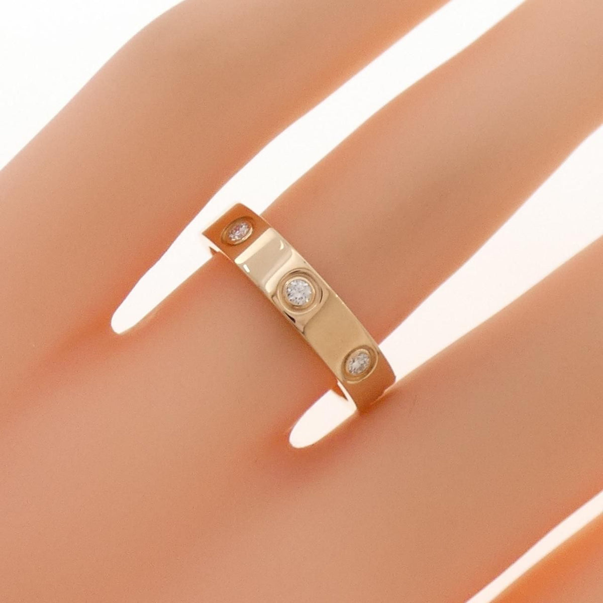 Cartier Mini Love Full Diamond Ring — view 4