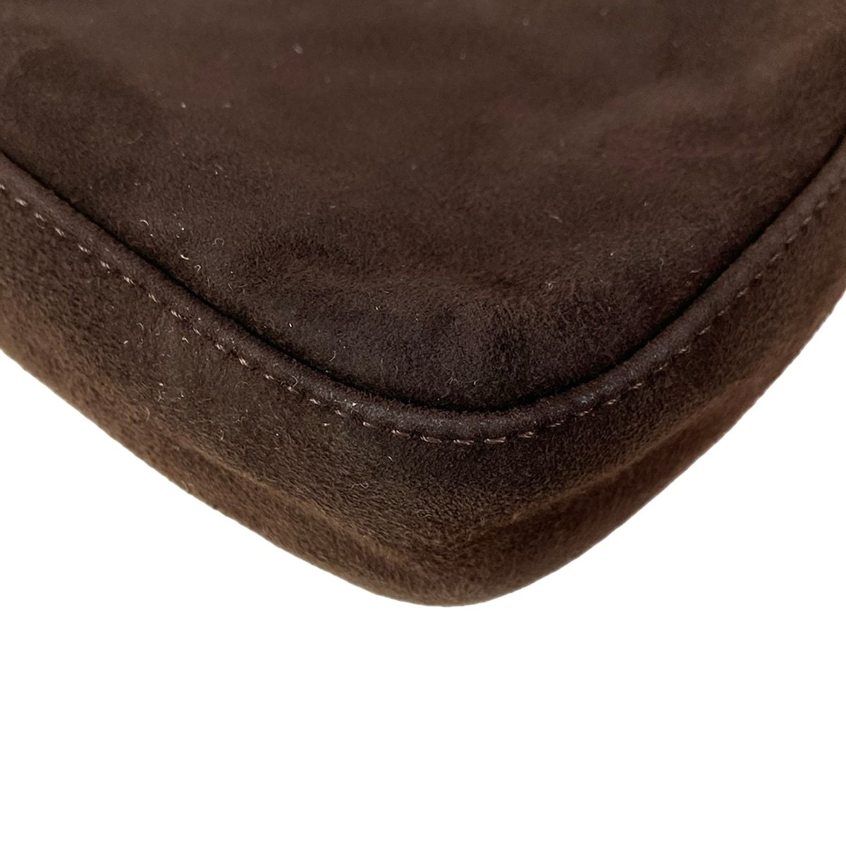 Fendi Shoulder Bag Mamma Bucket Dark Brown — view 8