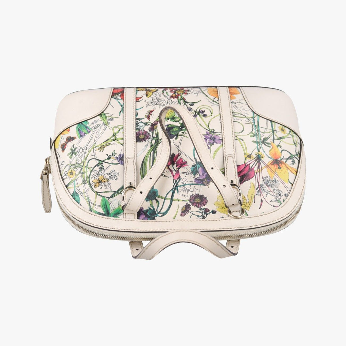 Gucci Nice Flora Ivory Multicolor Leather — view 8