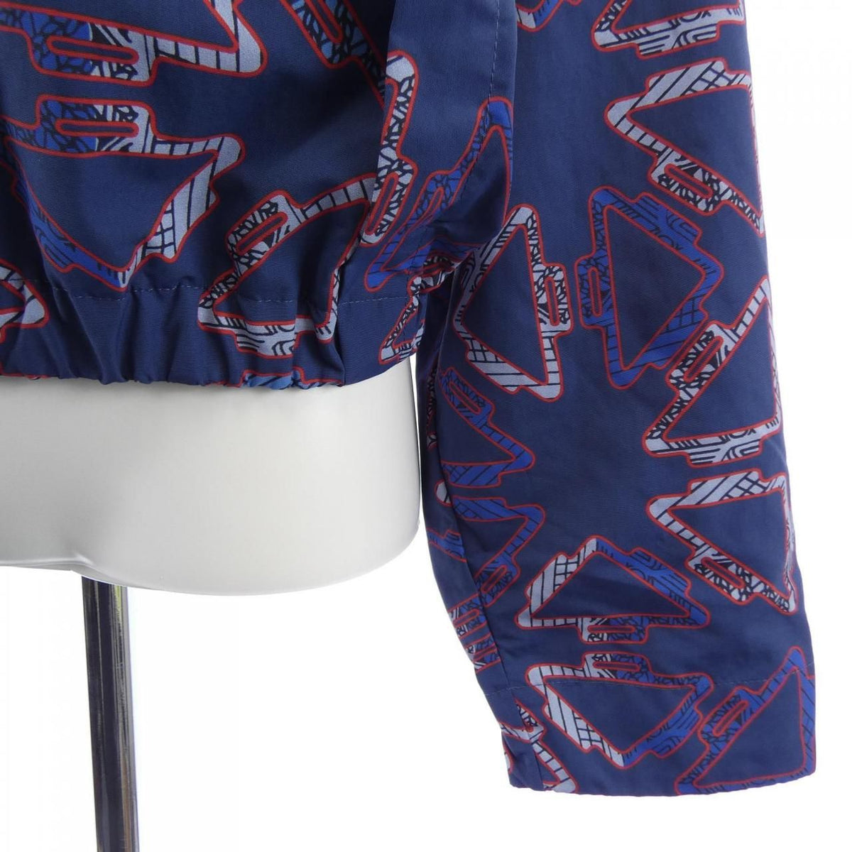 Hermes Tattersall Jacket Navy — view 6