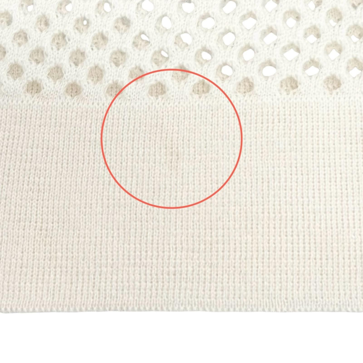 Hermes Maille Filet Cashmere 100% Logo Leather Shawl Scarf with Emblem Ivory — view 8