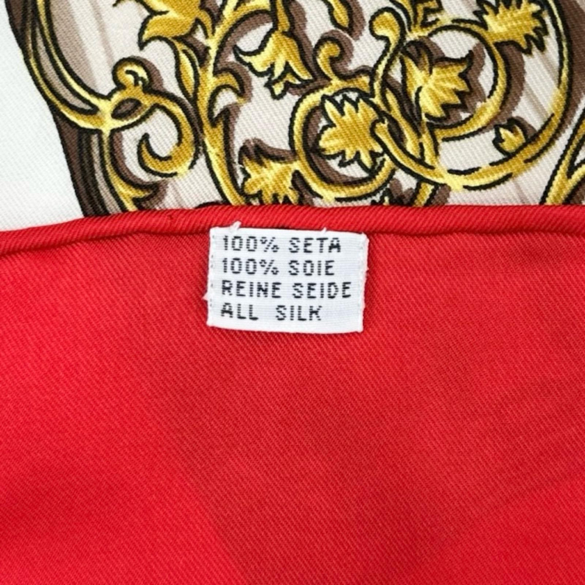 Hermes Carre 90 Diane Scarf Silk White — view 8