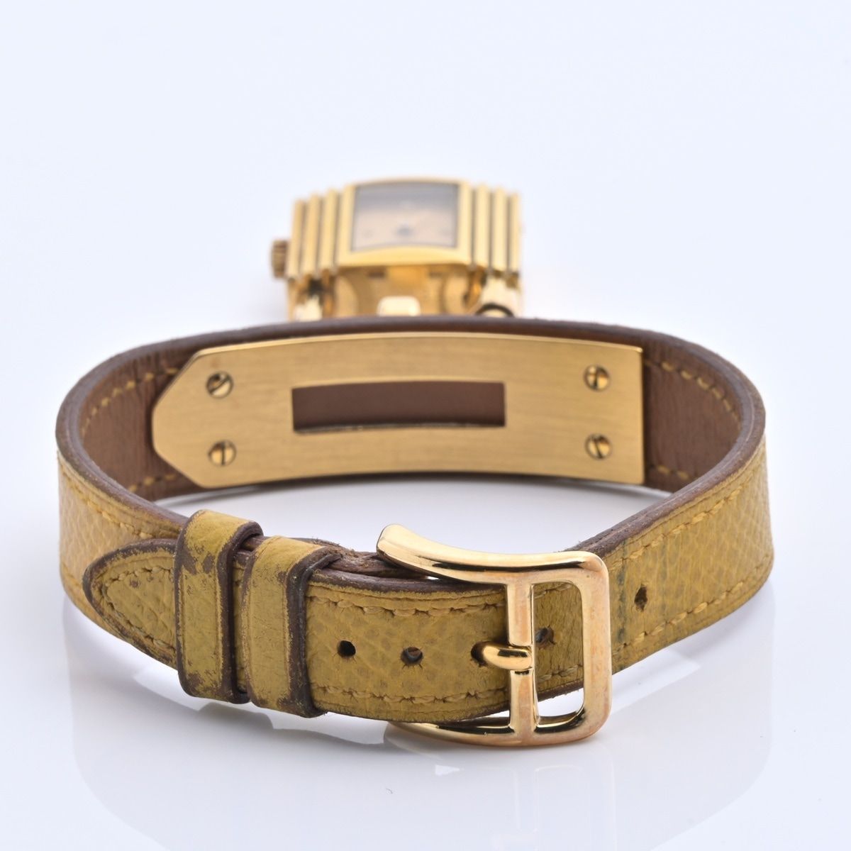 Hermes Watch Kelly Gold — view 8