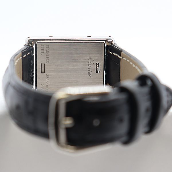 Cartier Tank Vasculant SM White Dial Watch — view 4