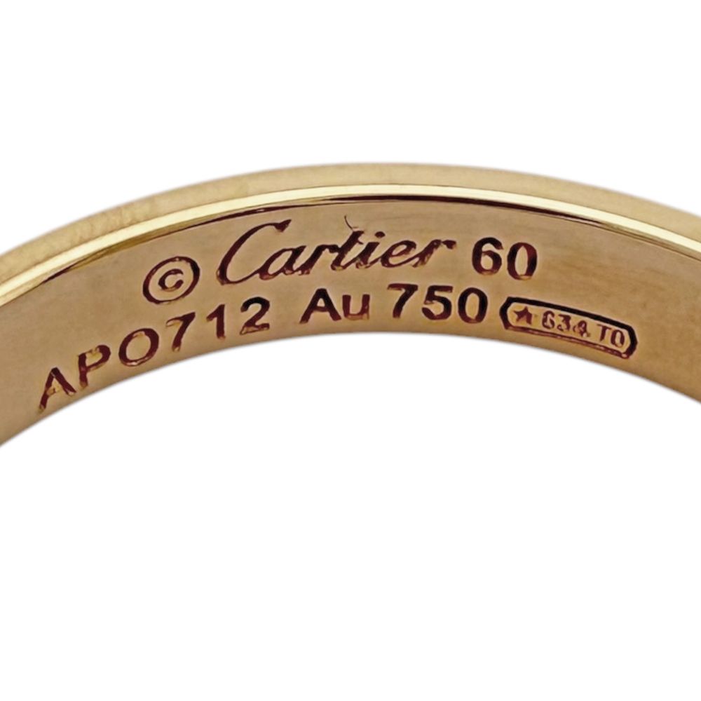 Cartier Mini Love Ring 18k Pink Gold — view 5