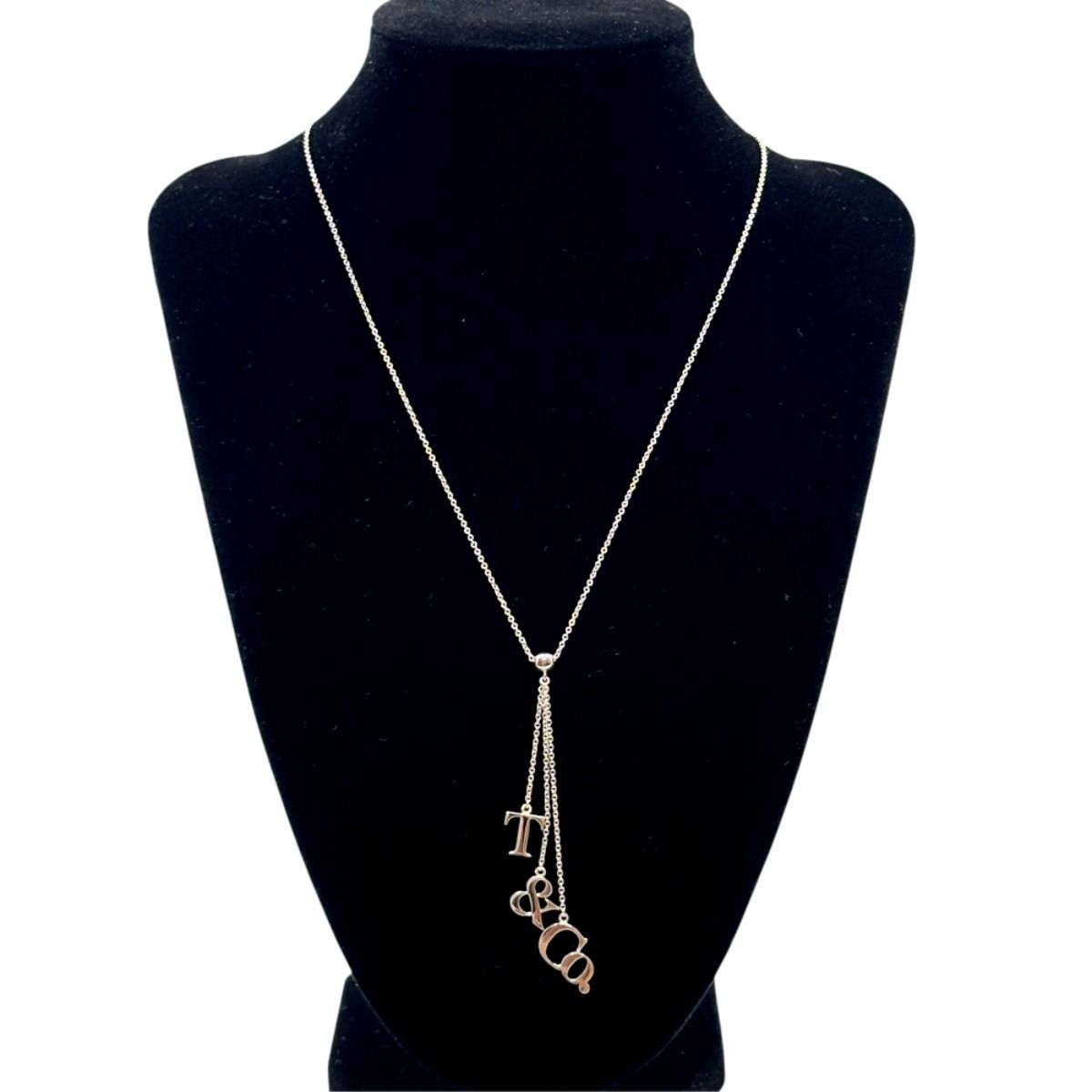 Tiffany & Co Swing Necklace T&Co Icon Logo 925 Sterling Silver — view 8