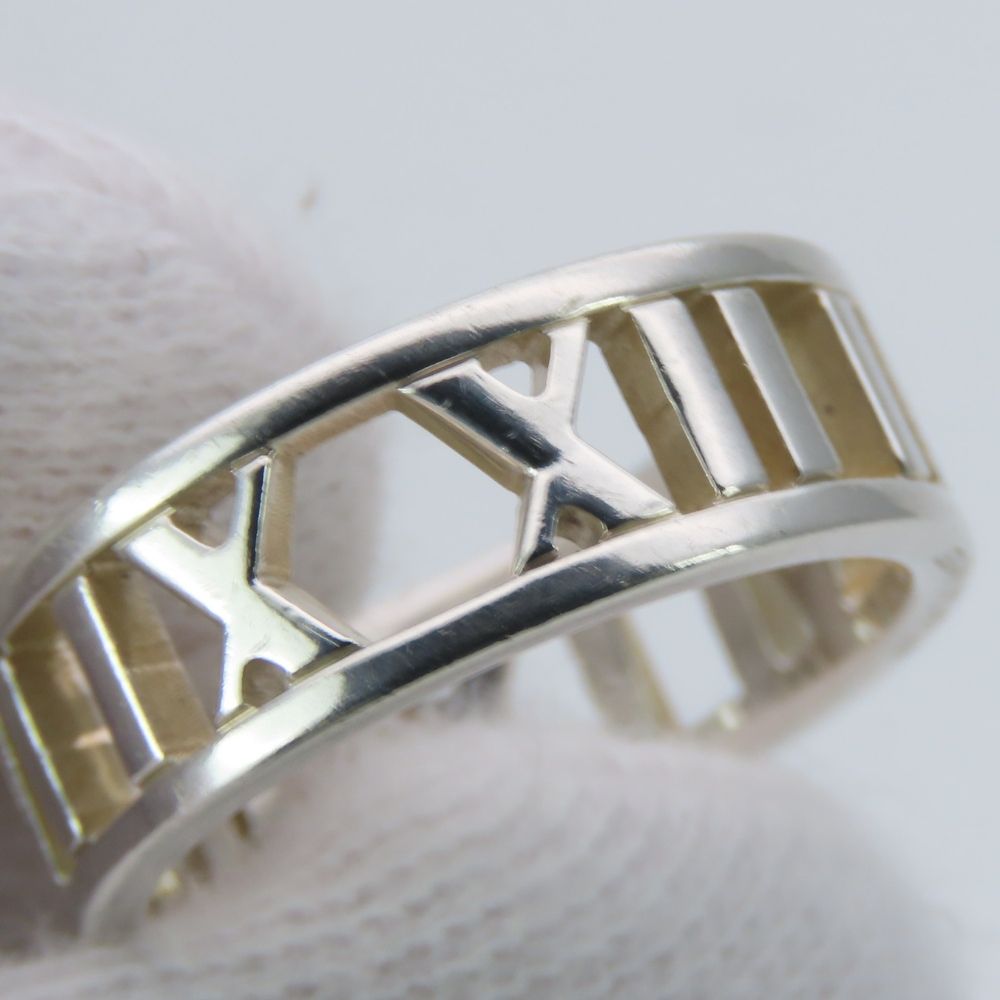 Tiffany & Co Ring Atlas 925 Sterling Silver Open — view 8