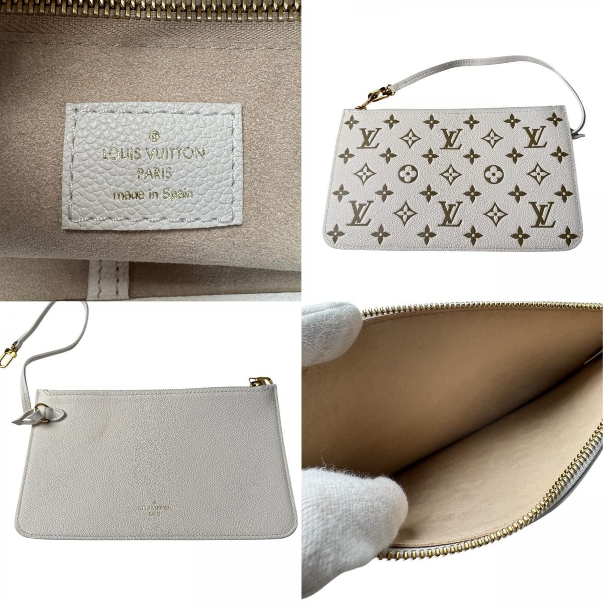 Louis Vuitton Monogram Empreinte Neverfull MM — view 8