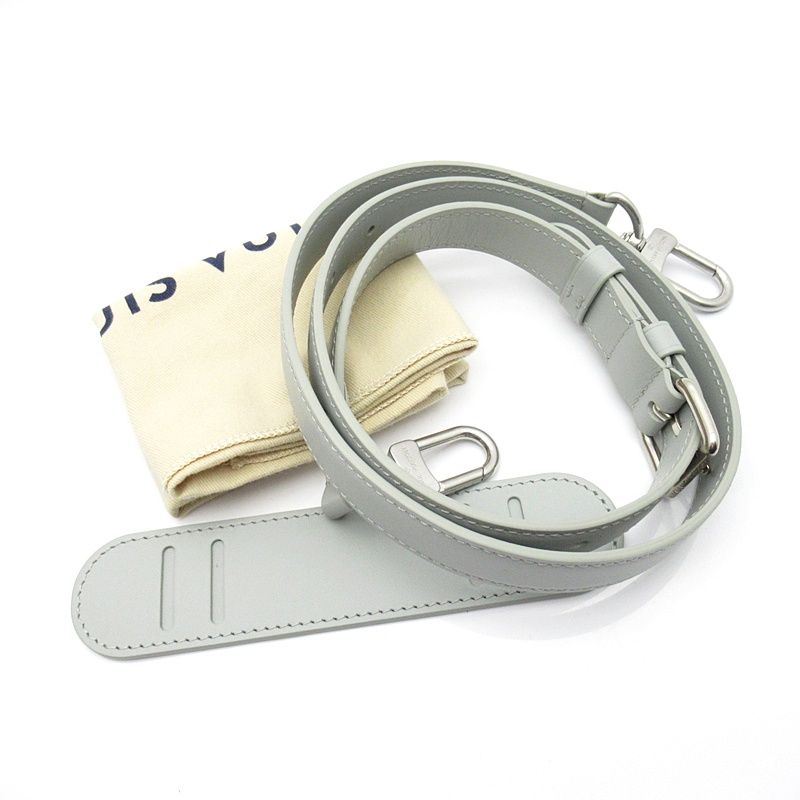 Louis Vuitton Nile Monogram Iridescent Shoulder Bag Light Gray Multicolor — view 8
