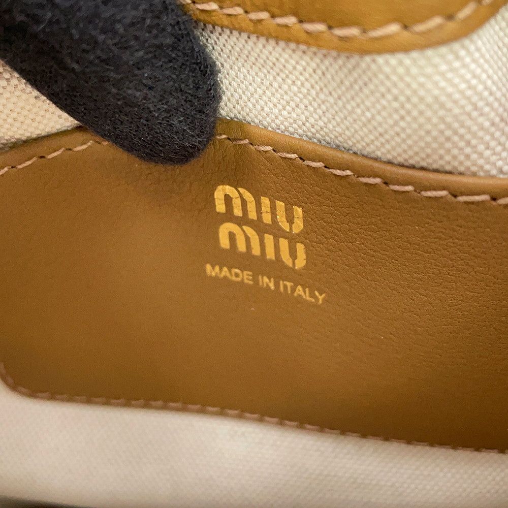 Miu Miu Shoulder Bag Pouch Suede — view 8