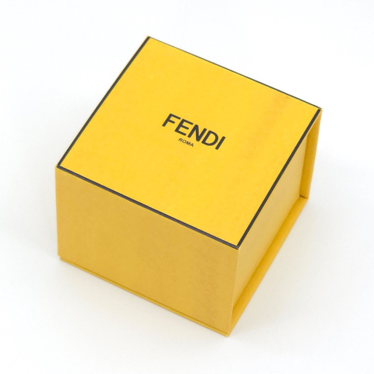 Fendi Baguette Bracelet S Gold Polished Metal — view 7