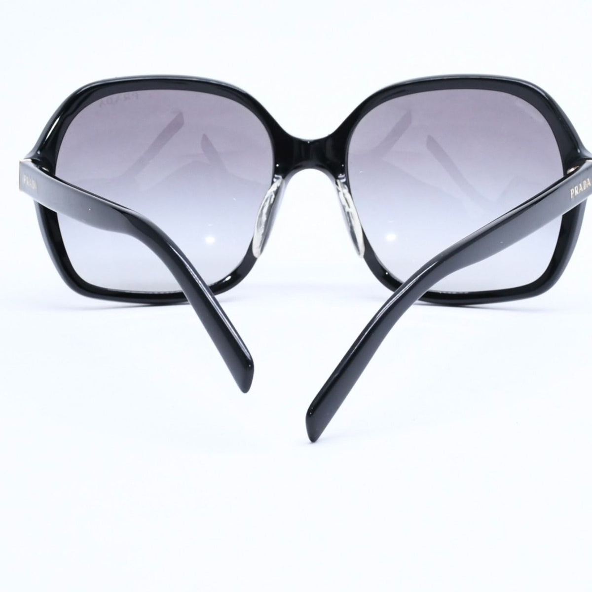 Prada Sunglasses Eyewear 59 18 Black Gold — view 8
