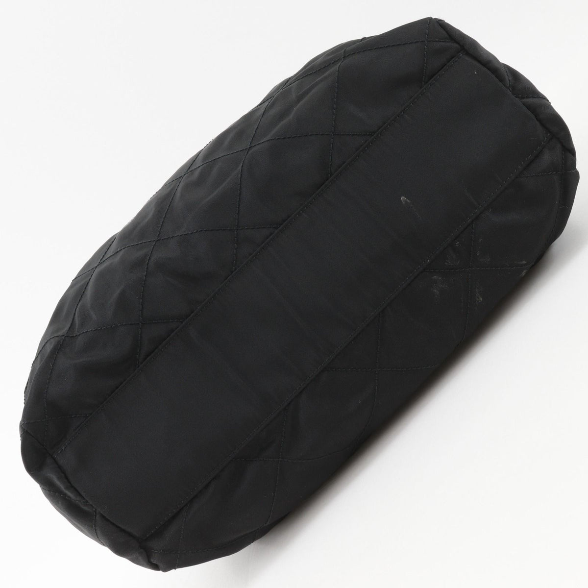 Prada Chain Shoulder Nylon Black Bag — view 8