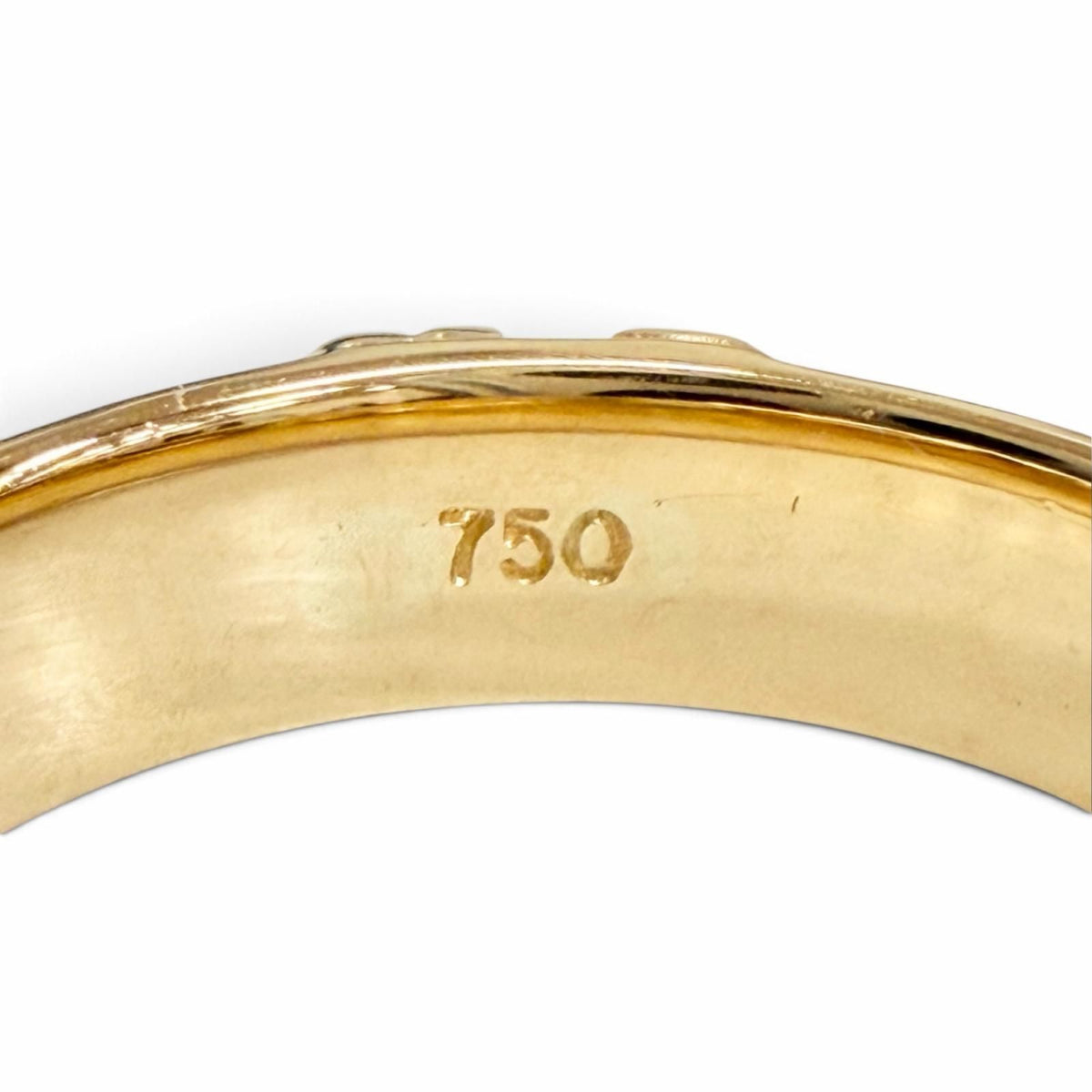Tiffany & Co Atlas Numeric Ring 750 18k Yellow Gold — view 8
