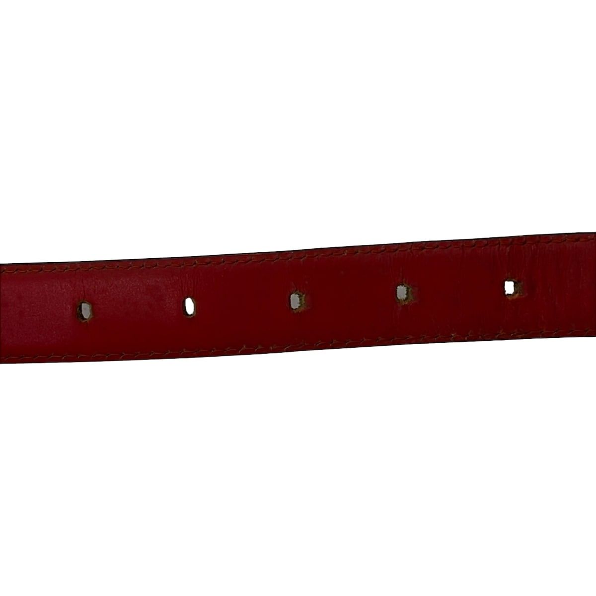 Louis Vuitton Belt Epi 110/44 Ceinture Epi Castilian Red Leather — view 6