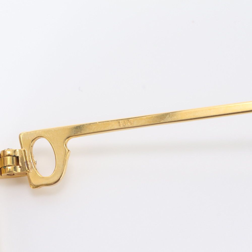 Cartier Trinity Double Bridge Sunglasses Eyewear Gold — view 8