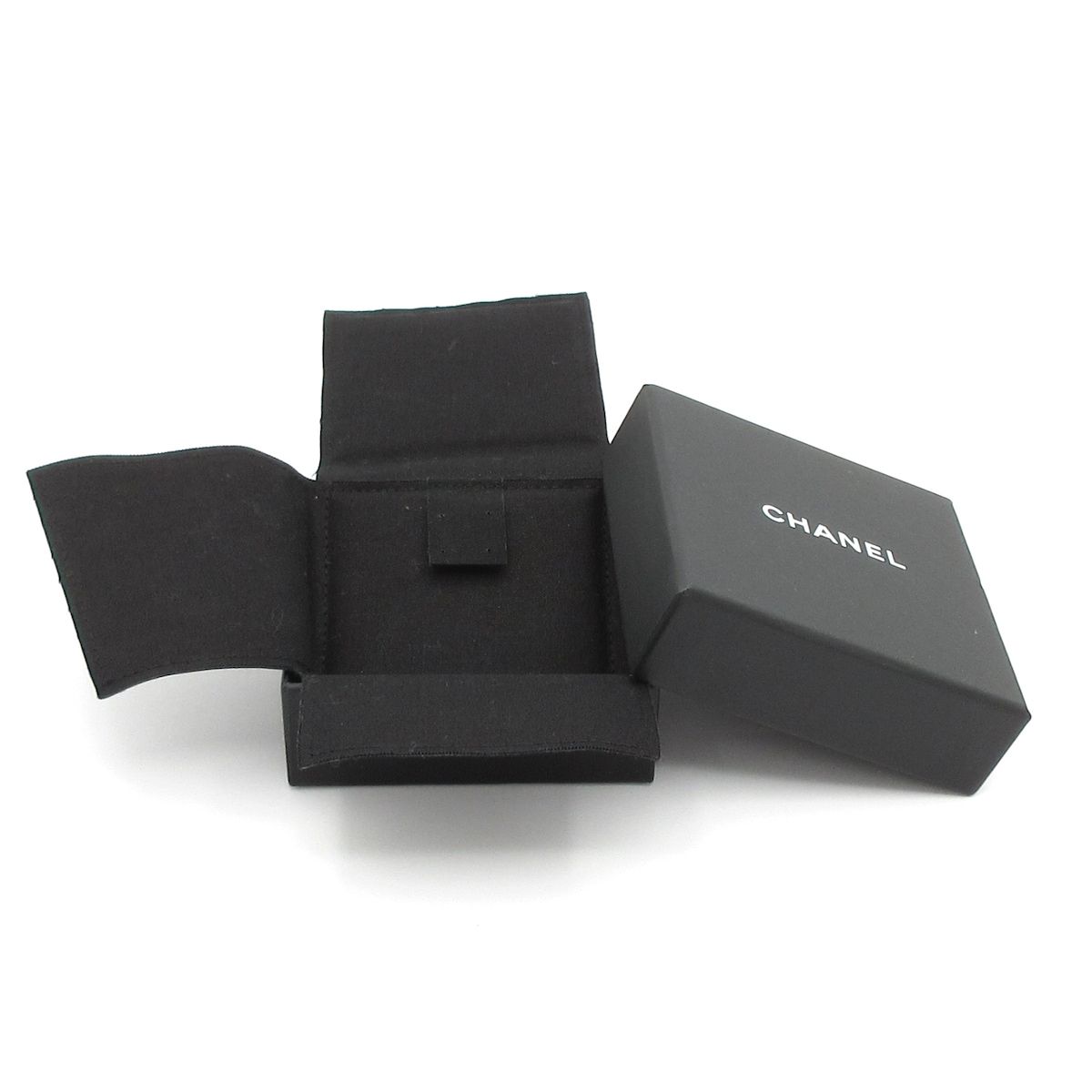Chanel Brooch Silver Clear Emblem — view 5