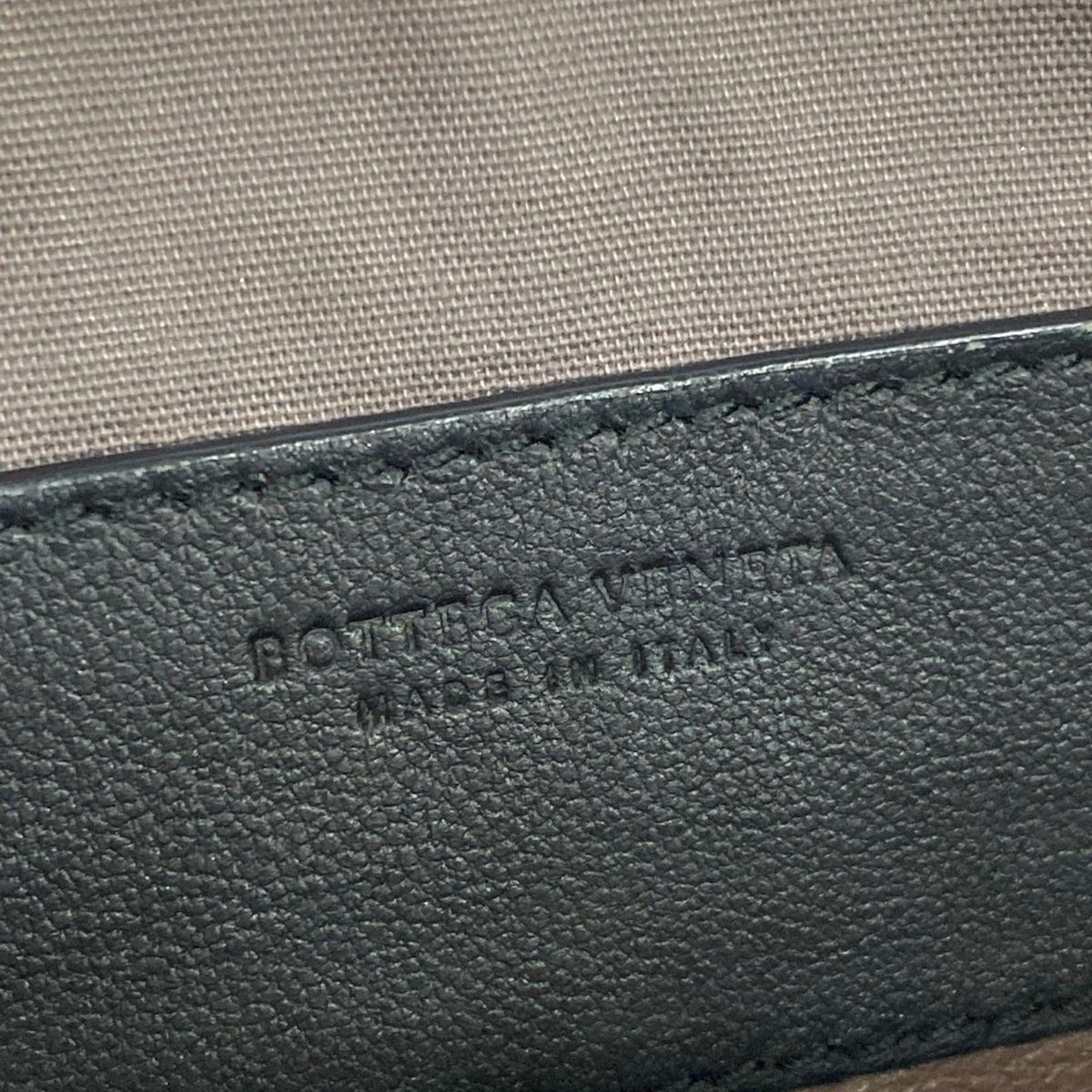Bottega Veneta Second Bag Intrecciato Black Leather — view 8