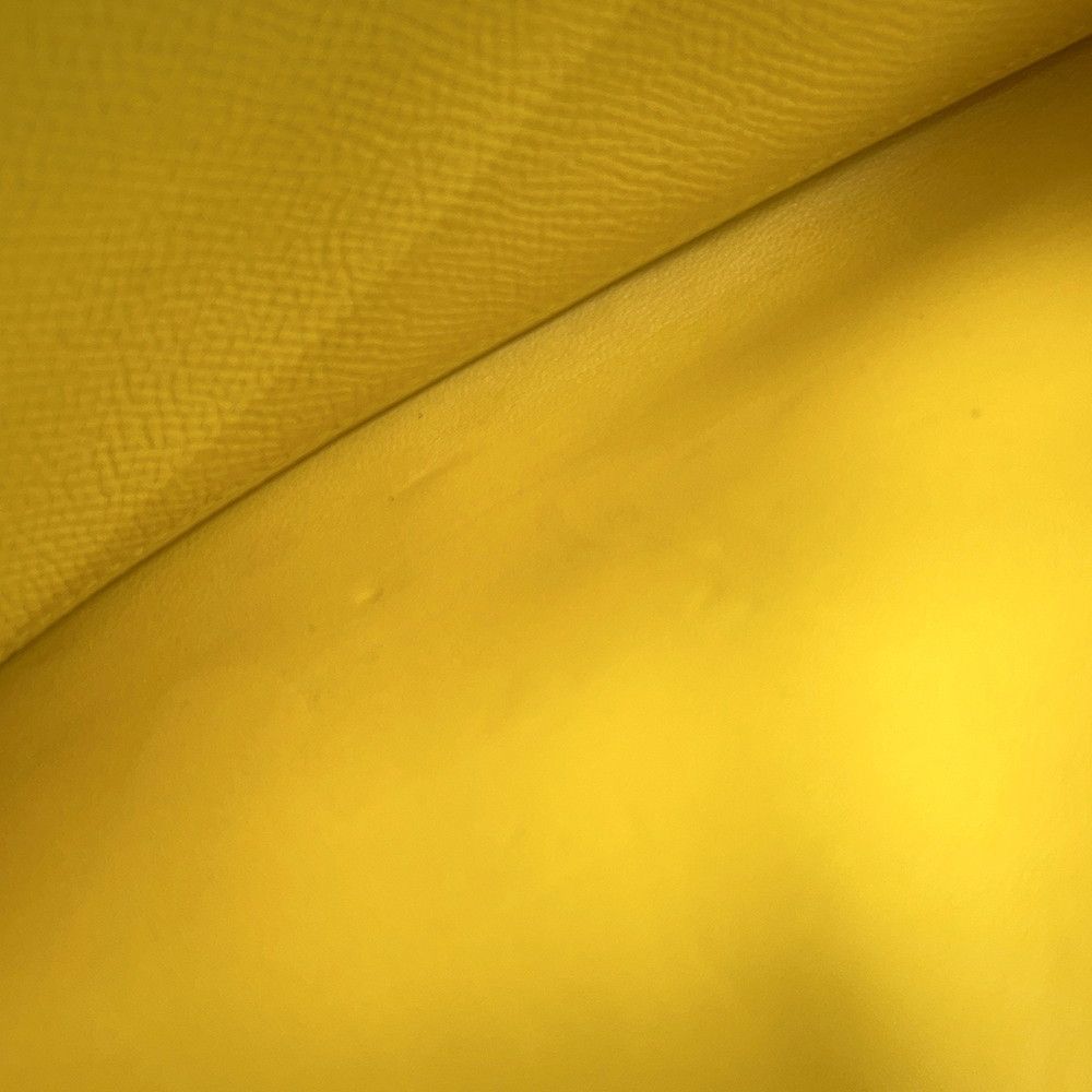 Hermes Wallet Constance to Go Long Jaune Naple Gold Epsom — view 8