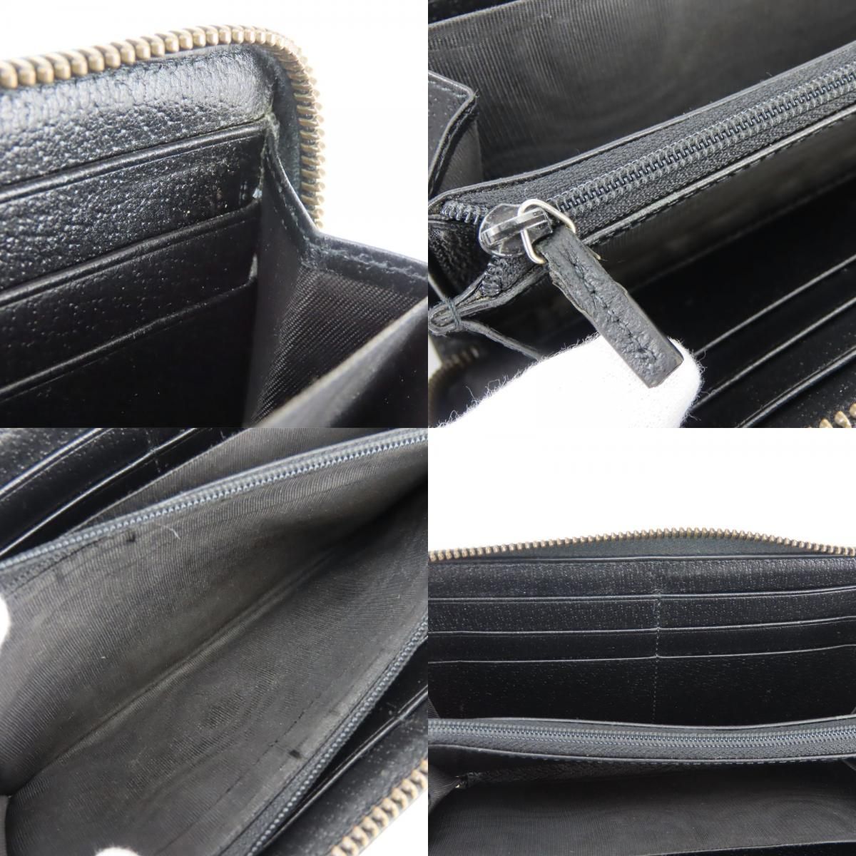 Gucci Wallet Leather Black Be Simple — view 8
