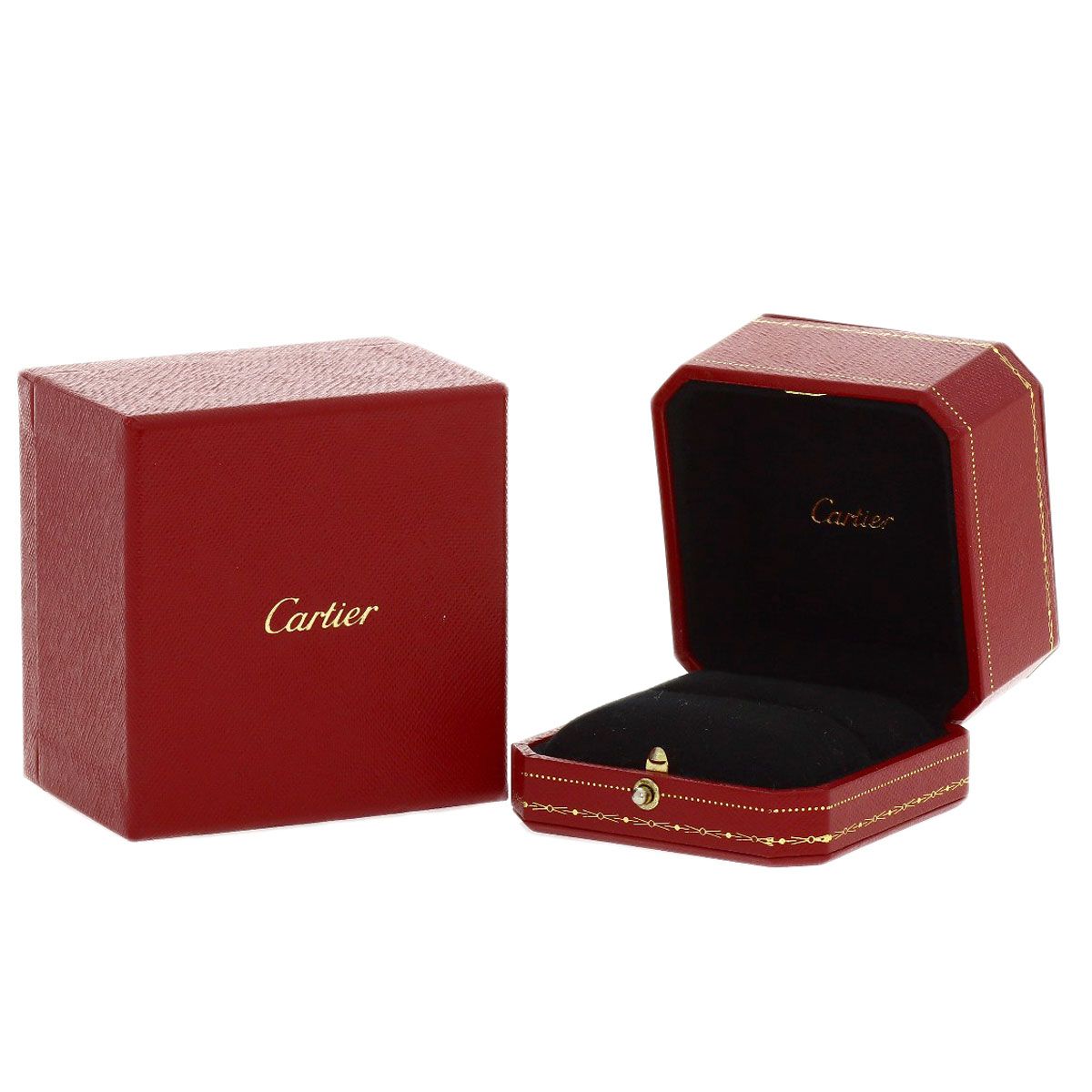 Cartier Engraved Diamond 49 Ring — view 7
