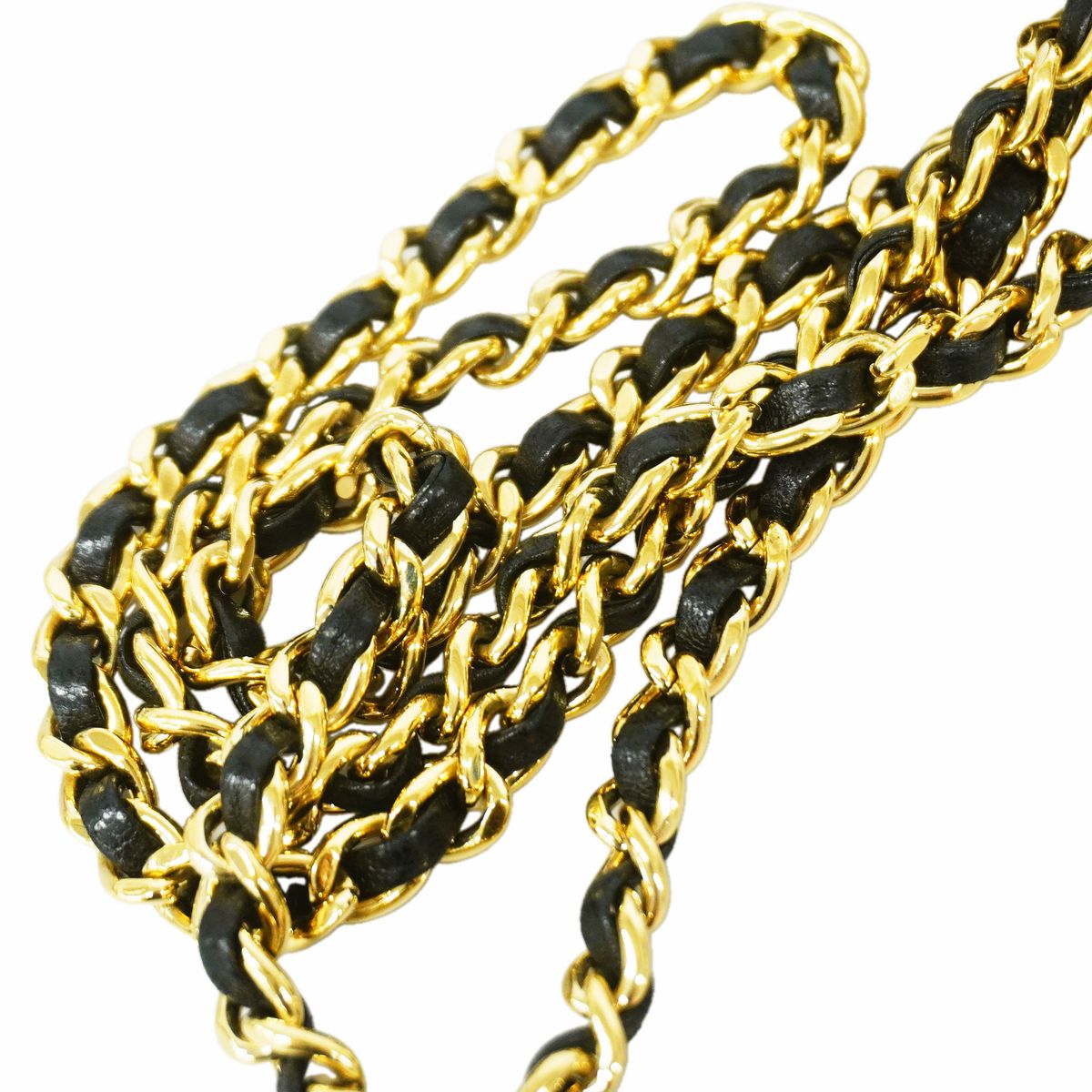 Chanel Backpack Quilted Lambskin Black Champagne Gold — view 8