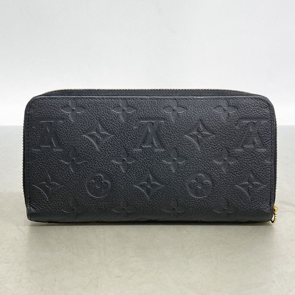 Louis Vuitton Wallet Monogram Empreinte Zippy Noir — view 8