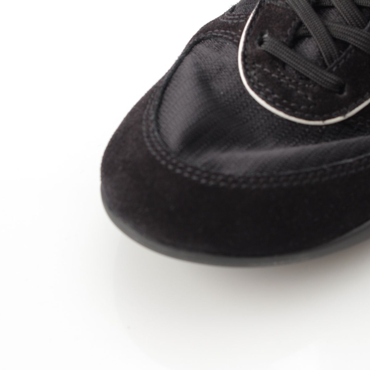 Miu Miu Gymnasium Technical Fabric Zip Up Boots Sneakers Black — view 8