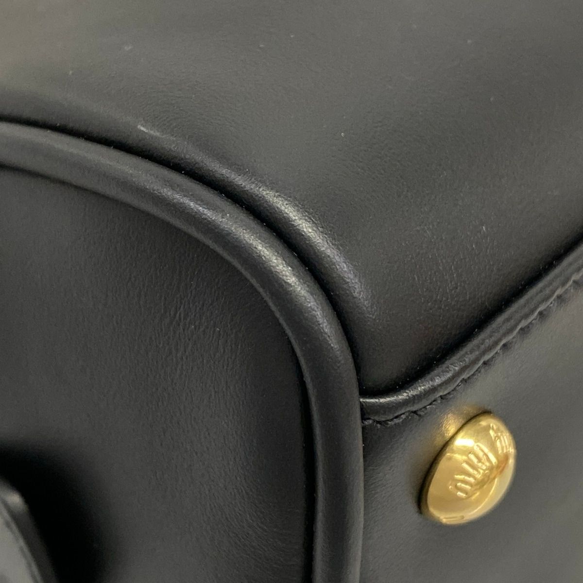 Miu Miu Handbag Black Leather — view 8