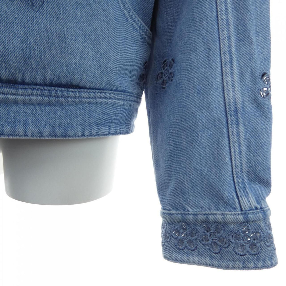 Chanel Denim Jacket Blue — view 7