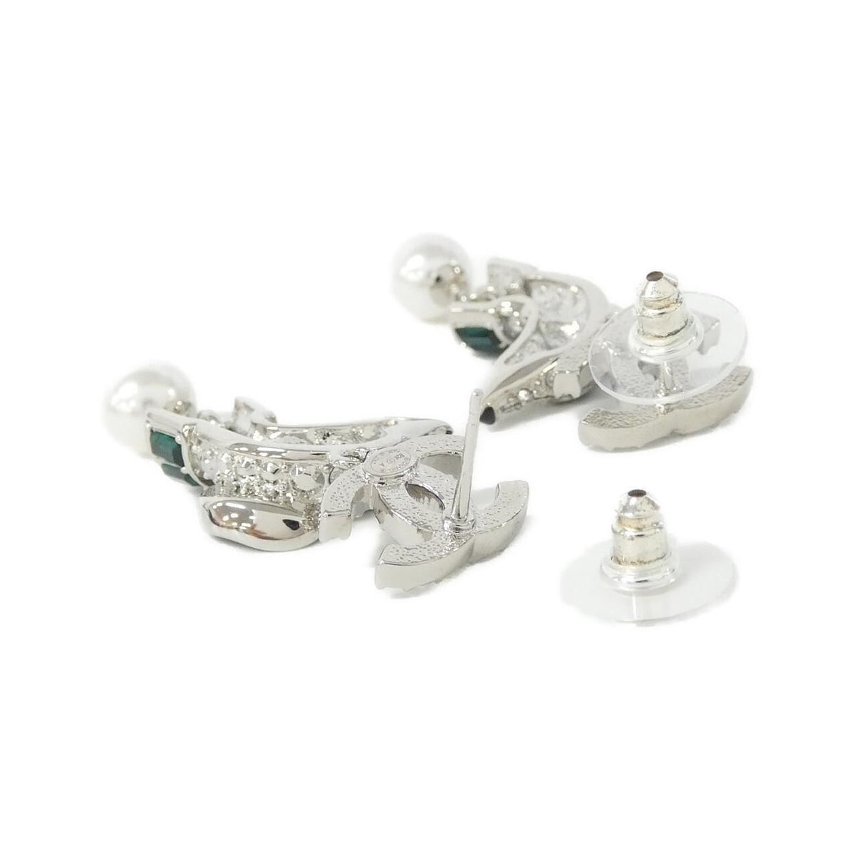 Chanel Earrings Silver — view 3
