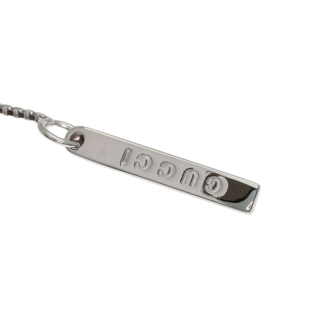 Gucci Lariat Necklace 18k White Gold — view 6
